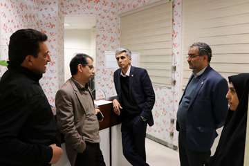 بازدید دکتر دانائی از واحدهای تحت پوشش مهدیشهر 